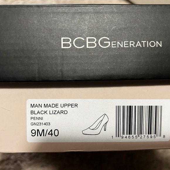 BCBG snake heels - Picture 1 of 4